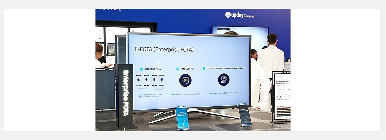 E-FOTA(Enterprise Firmware Over-The-Air)는 기업용 애플리케이션