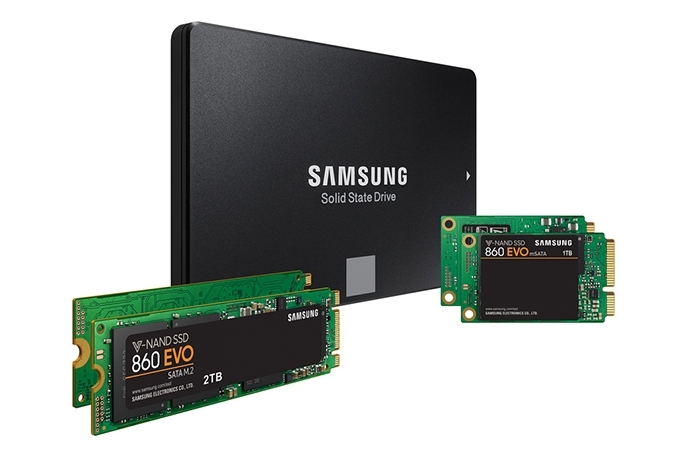 삼성전자 SATA SSD '860 PROㆍ860 EVO' 제품 이미지