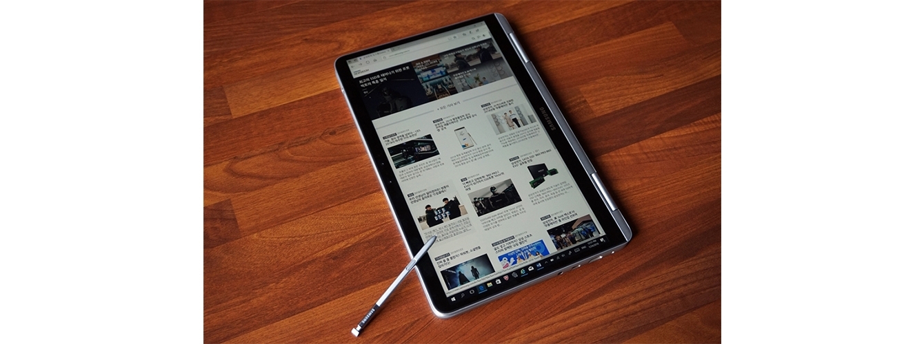 노트북 Pen은 태블릿 모드로 사용이 가능하다