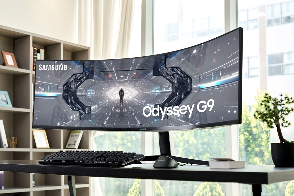 삼성전자 커브드 게이밍 모니터 ‘오디세이(Odyssey) G9’ 49형 신제품 사진