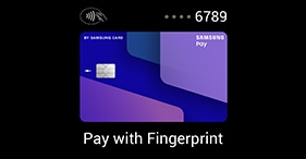 Samsung pay display