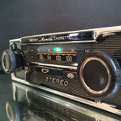 1975 히스토리 - 자동차 카세트 라디오 제품 이미지