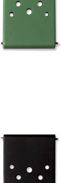 액티브 러버 스트랩(20mm) 블랙 카키