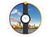 An illustrative image of smartwatch against time-lapse of a cityscape to describe enhanced battery life.