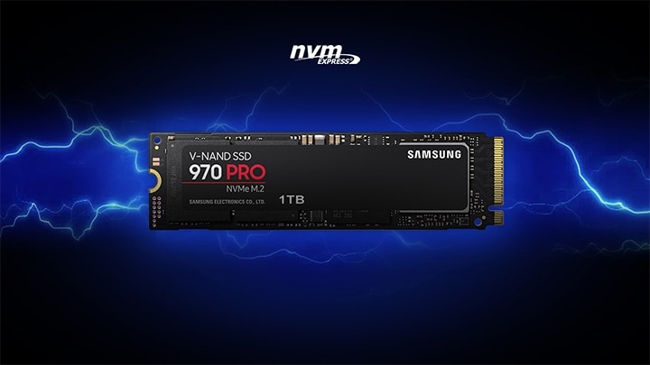 NVMe PCIe M.2 2280 SSD MZ-V7P512BW Samsung 970 PRO 512GB 
