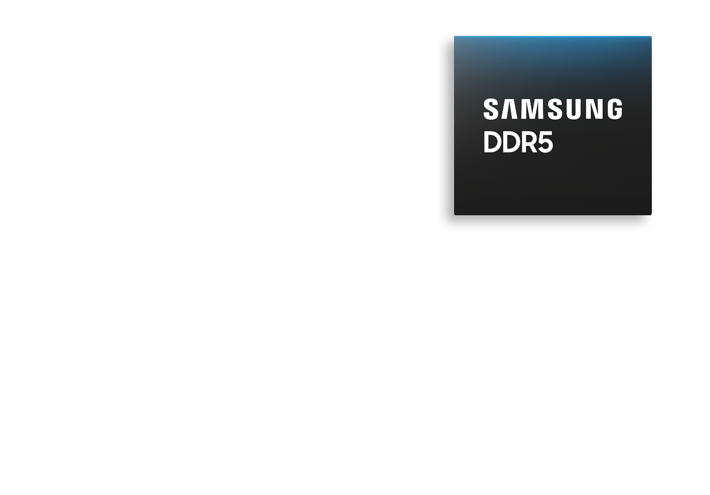 This is the image of Samsung DDR5.