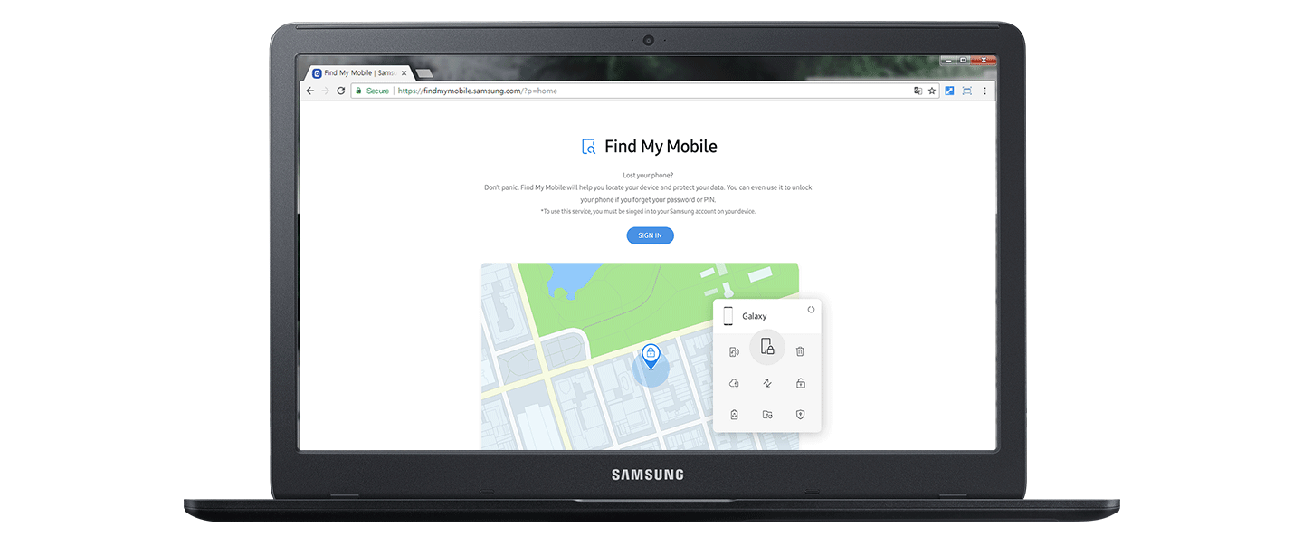 https findmymobile samsung com on pc