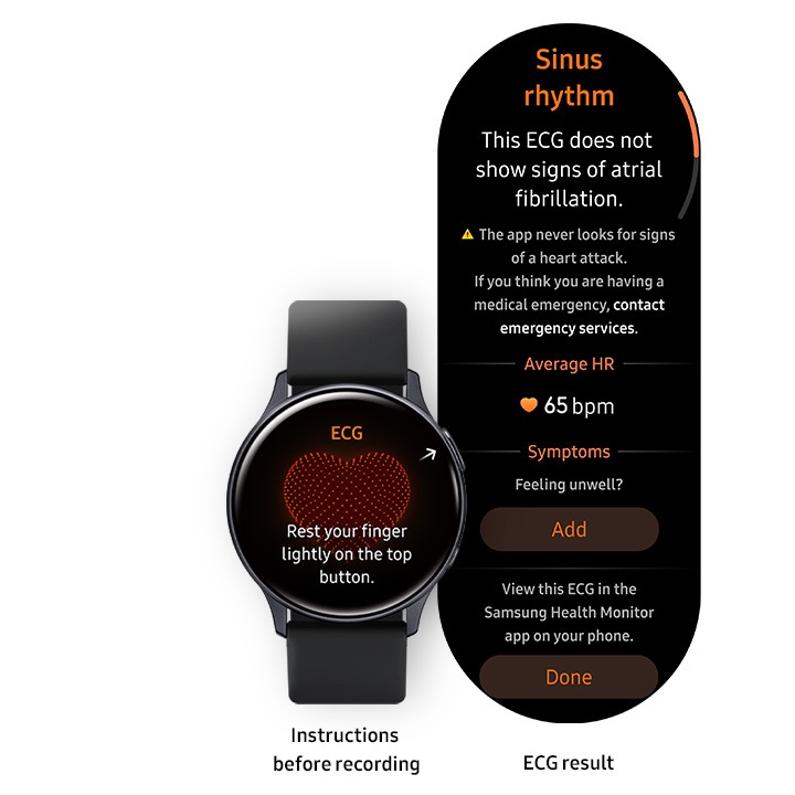 galaxy watch hr monitor