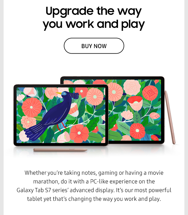 Upgrade the way you work and play