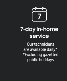 7-day in-home service