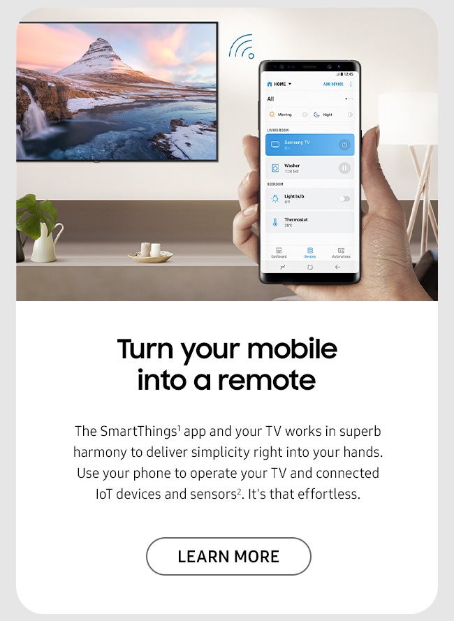 Turn your mobile into a remote