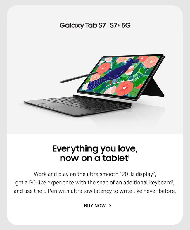 Everything you love, now on a tablet