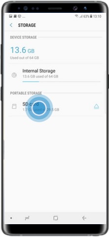 how to format sd card on samsung