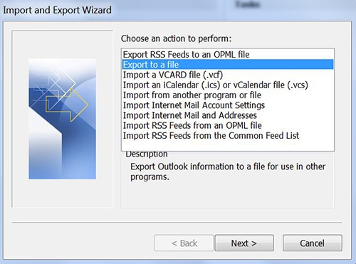how to import contacts into outlook 13