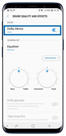 dolby atmos in samsung m30s