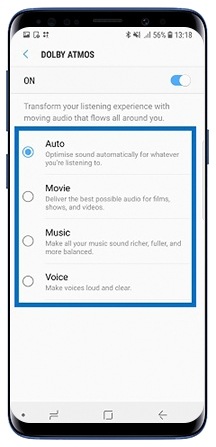 dolby atmos samsung a10s