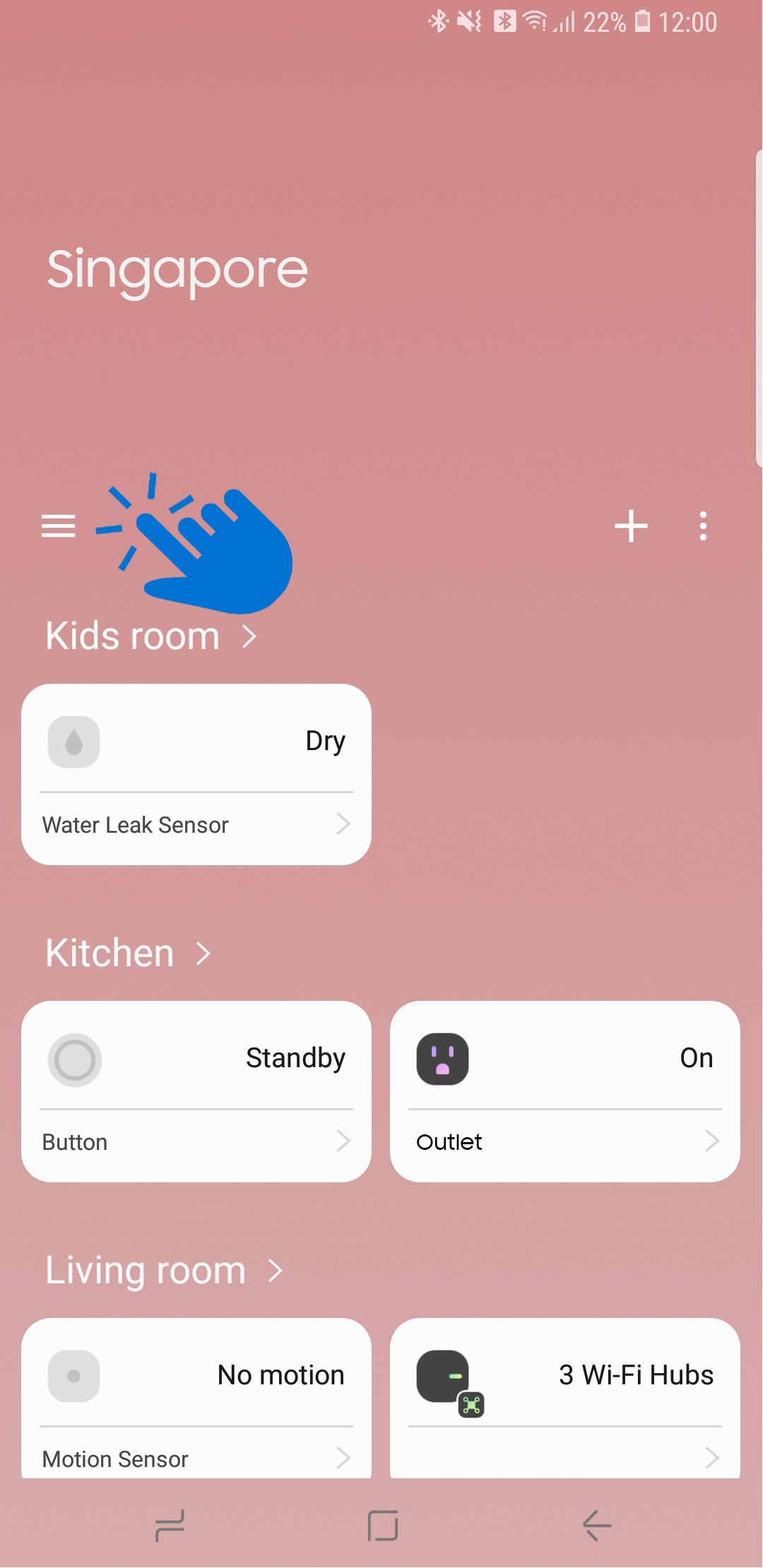 Tap Menu
