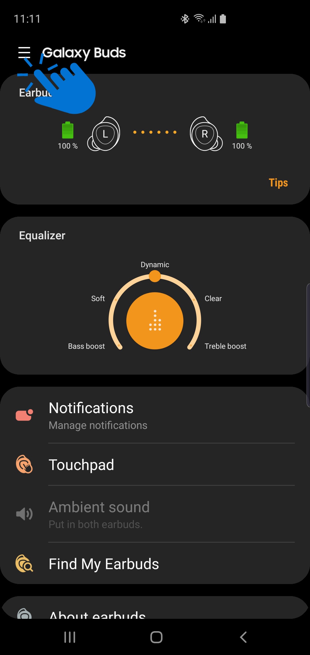 How to connect or disconnect Samsung Galaxy Buds to a mobile device