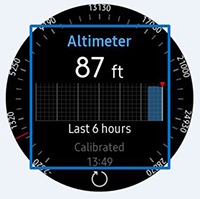 galaxy watch altimeter