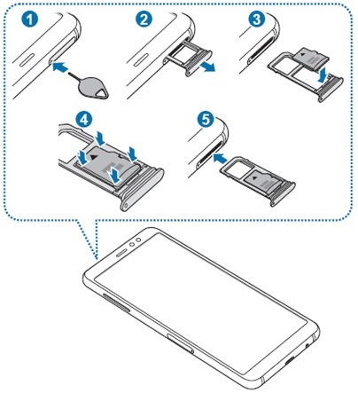 samsung a50 memory card