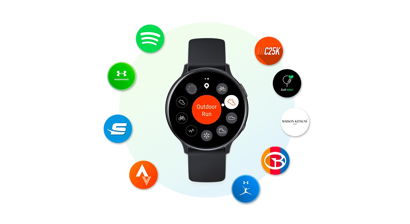smart caddie galaxy watch