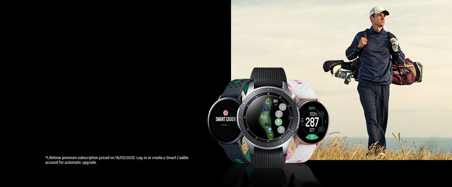 golf with smart caddie