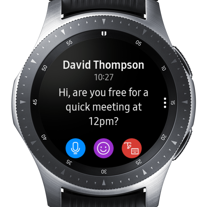 text from galaxy watch
