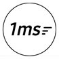 1ms response time