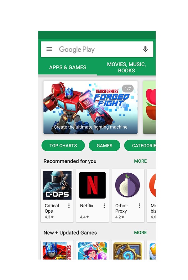 samsung play store download for mobile