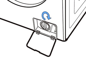 How Do I Clean The Debris Filter In My Front Loading Samsung Washing Machine Samsung Support Ie