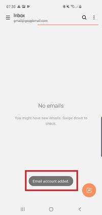 galaxy watch email setup
