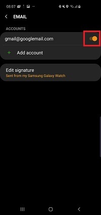 galaxy watch check your phone