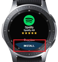 setting up a galaxy watch