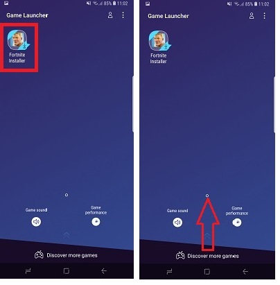 screenshots - fortnite android download galaxy