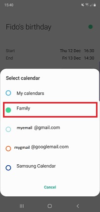 How do I use the Samsung calendar app? | Samsung Support UK