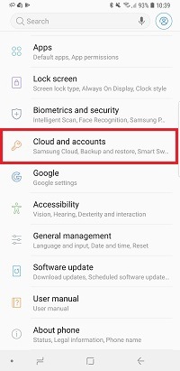 samsung cloud restore backup support data a30 recover a10 a50 galaxy