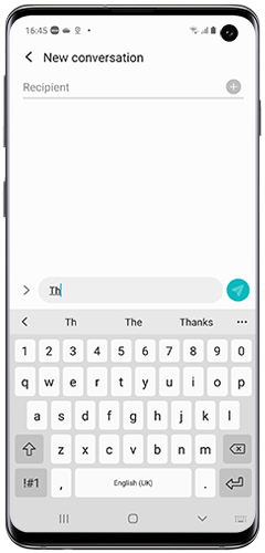 how to stop samsung keyboard predictive text