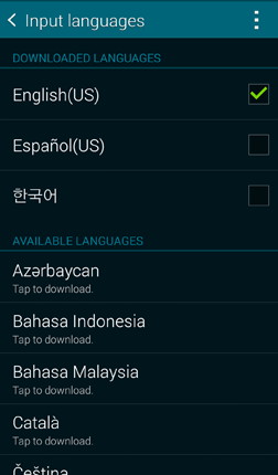 How Do I Change The Language And Keyboard Used On My Samsung - 