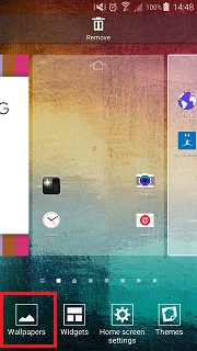 How do I change the wallpaper on my Samsung Galaxy S5? | Samsung Support IE