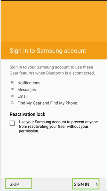 connect gear s to non samsung phone