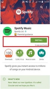 how to download music on spotify samsung