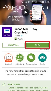 how do i get yahoo mail on my android phone
