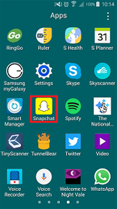 snapchat download for samsung