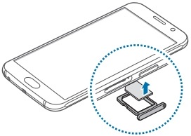 How Do I Remove The Sim Card From My Galaxy S6 Samsung Support Uk