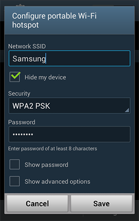 How do I set up Wi-Fi tethering on my Samsung Android ...