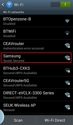 Samsung internet