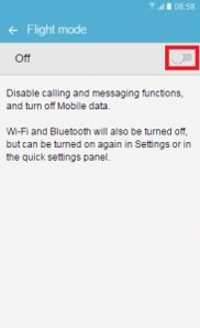 How do I turn Airplane Mode on or off on my Samsung Galaxy ...