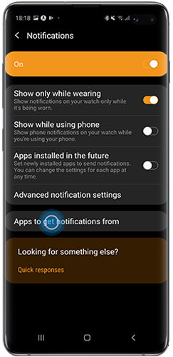 whatsapp app for samsung watch