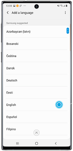 How to change the language on a Galaxy device | Samsung Support UK