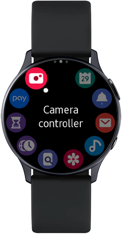 galaxy watch camera app